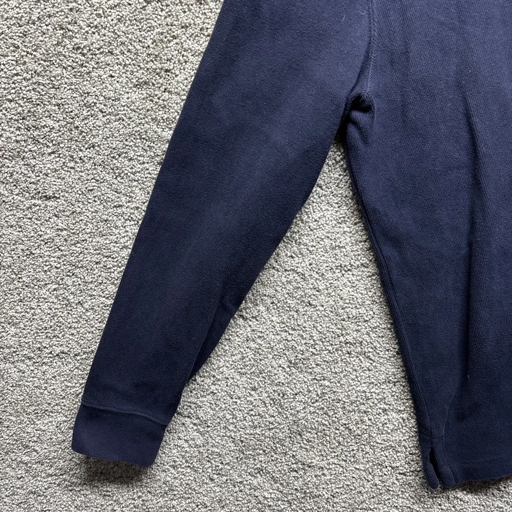 Vintage‎ Y2K Polo Ralph Lauren Blue 1/4 Zip Large Fleece Pullover USA 90s Preppy